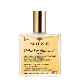 Huile Prodigieuse Riche Huile Sèche Multi-Fonctions Visage, Corps, Cheveux - Huile Prodigieuse® Riche 100 ml