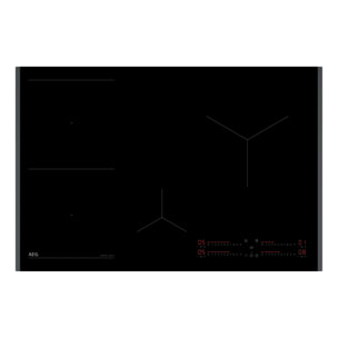 AEG Placa de inducción Serie 7000 Sense de 80 cm V84IIB10FB