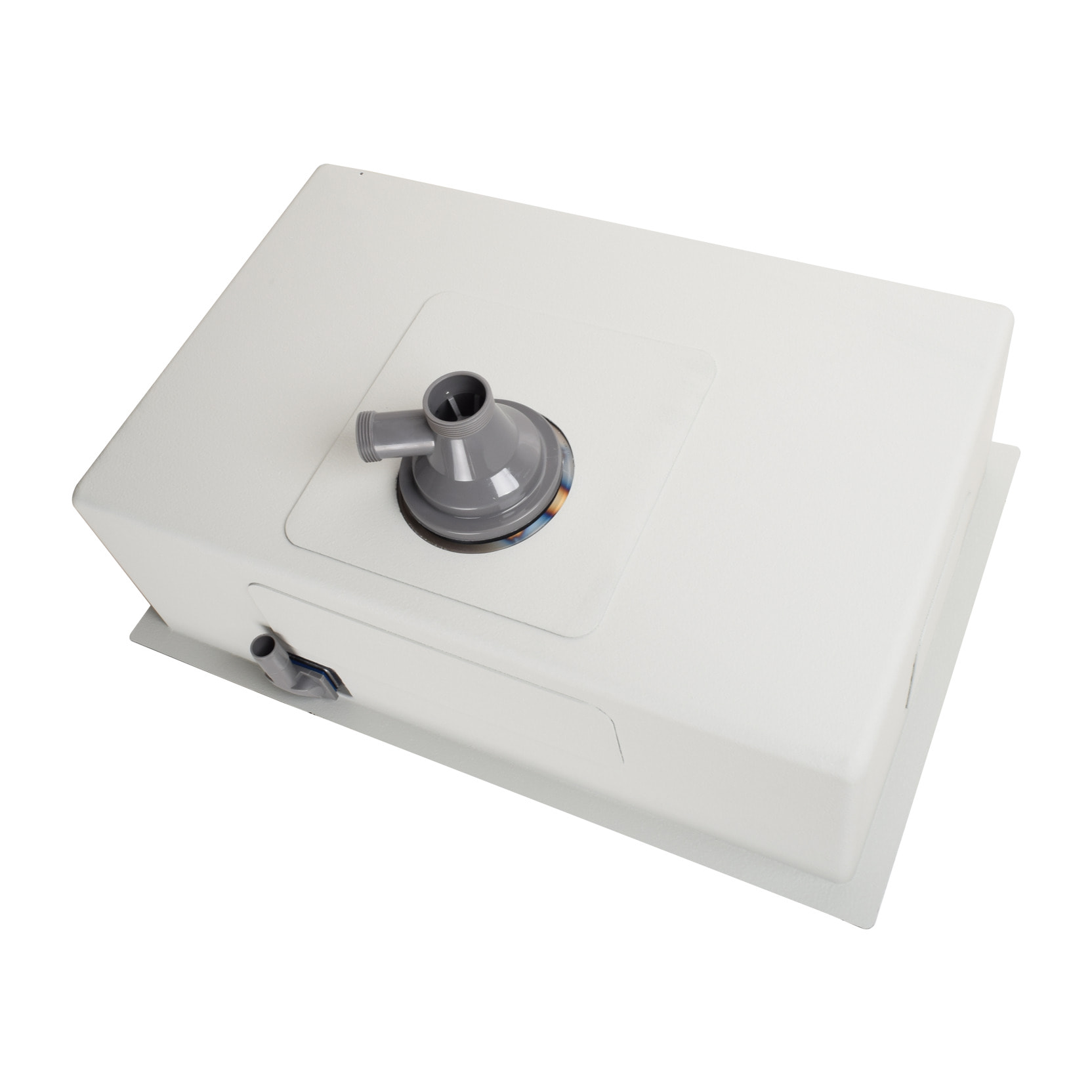 Timeless Évier de cuisine sous plan inox 304, 1 bac , 68x45x21 cm, Or brossé PVD