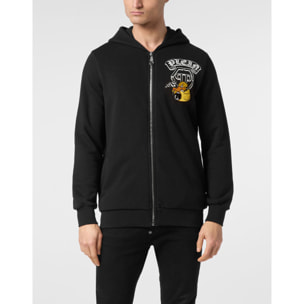 PHILIPP PLEIN Hooded Sweatjacket DUCK