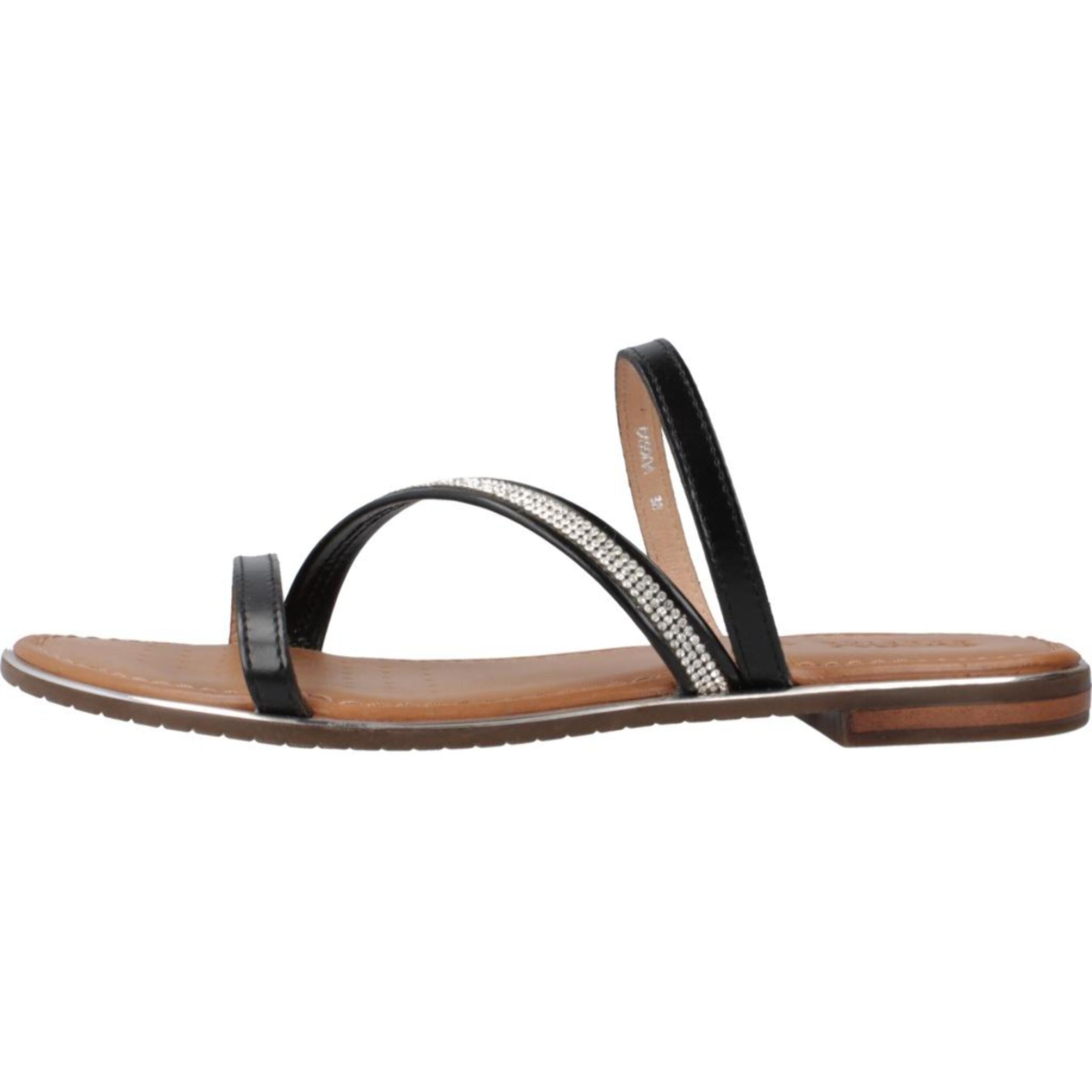 Sandalias Mujer de la marca GEOX  modelo D SOZY PLUS NEGRO