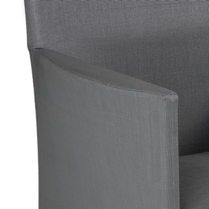 Poltrona da esterno BALI GREY Grigio