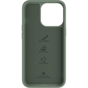 Coque WOODCESSORIES iPhone 13 Antimicrobial vert