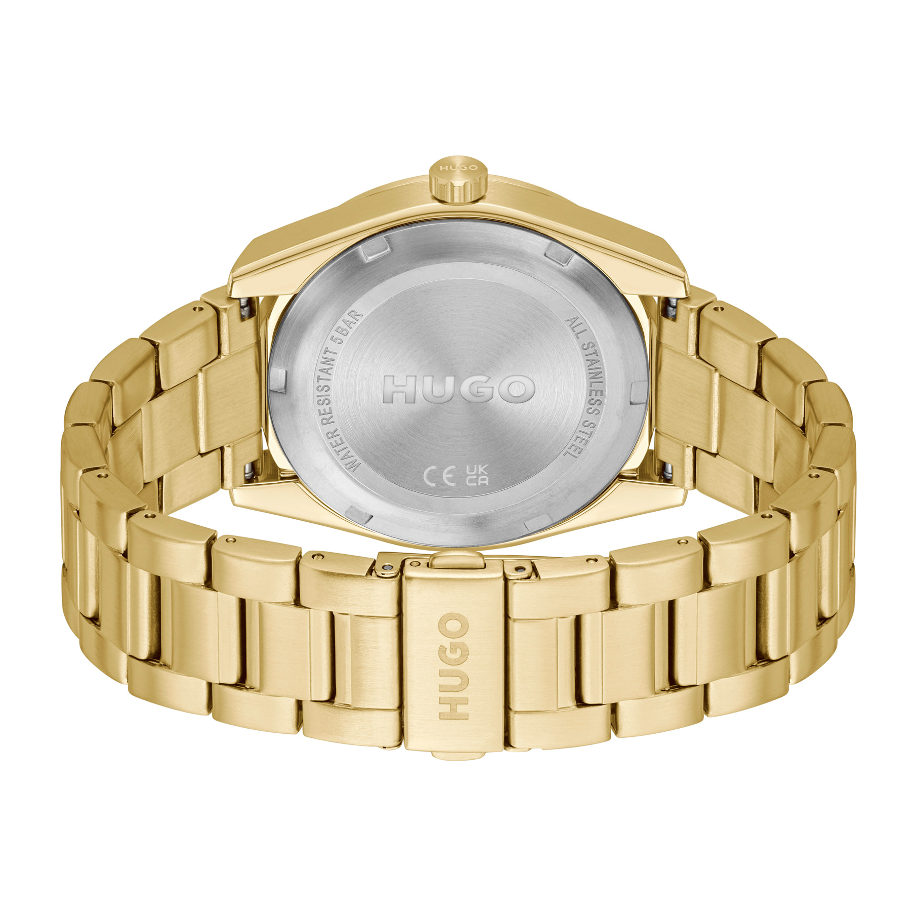 Reloj Hugo 1530354 Hombre Analogico Cuarzo con Correa de Acero inoxidable