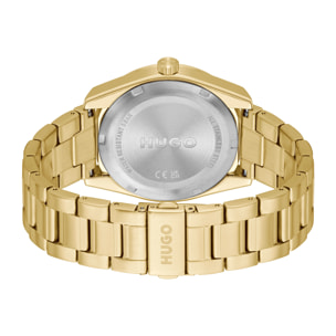 Reloj Hugo 1530354 Hombre Analogico Cuarzo con Correa de Acero inoxidable