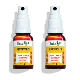 Herbalgem- Duo pack Propolis spray - Bio - 15 ml
