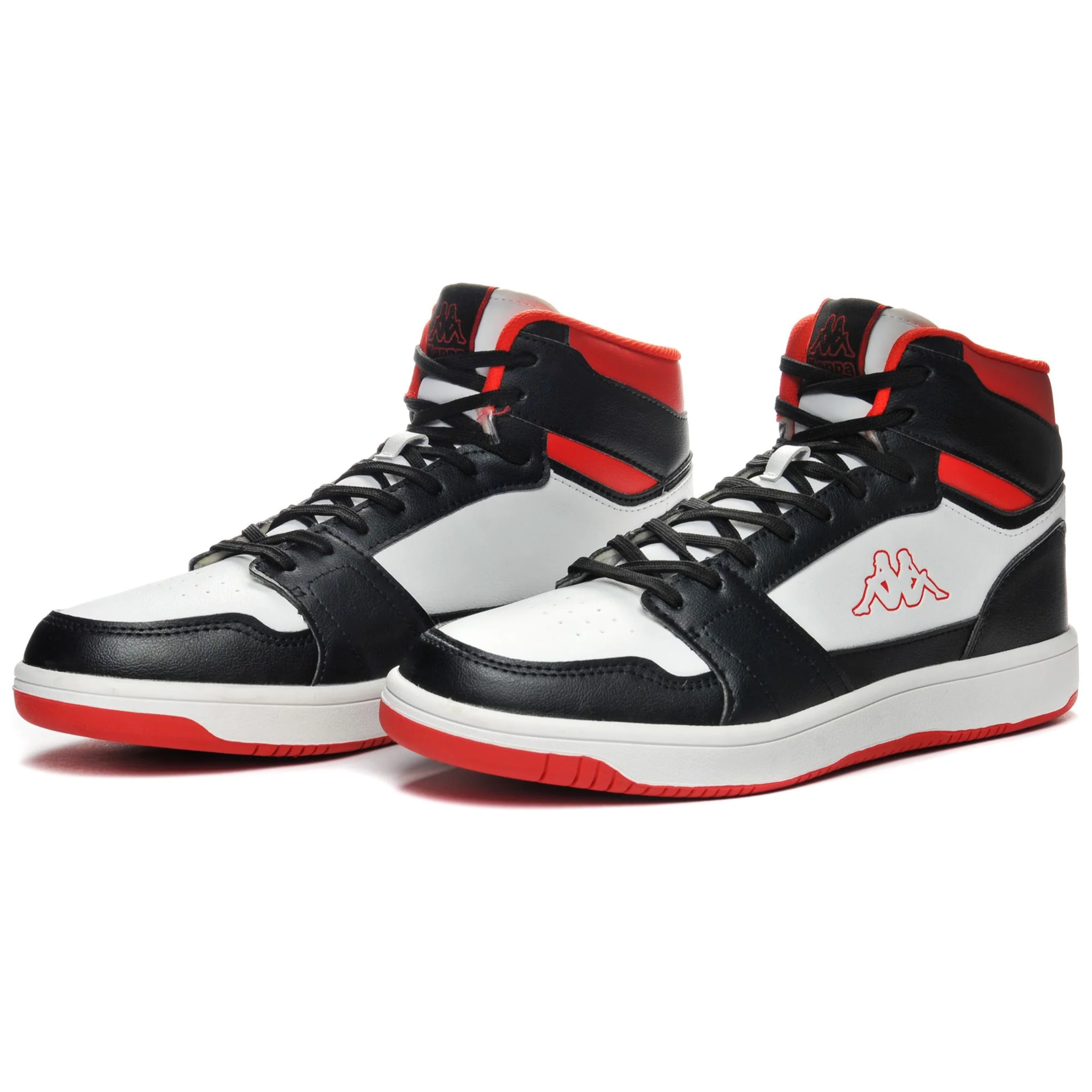 Kappa - Sneakers Uomo Donna Bianco - LOGO BASIL MD