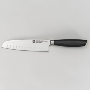 Santoku 18 cm, Argent