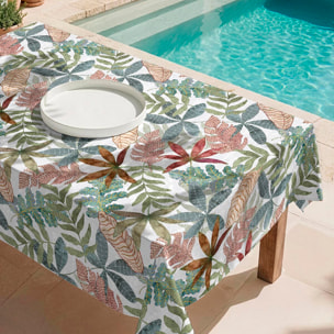 Mantel antimanchas Foliage - 100% algodón -