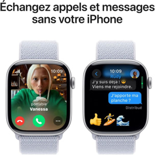 Montre connectée APPLE WATCH Serie 10 42mm Alu/Argent Loop