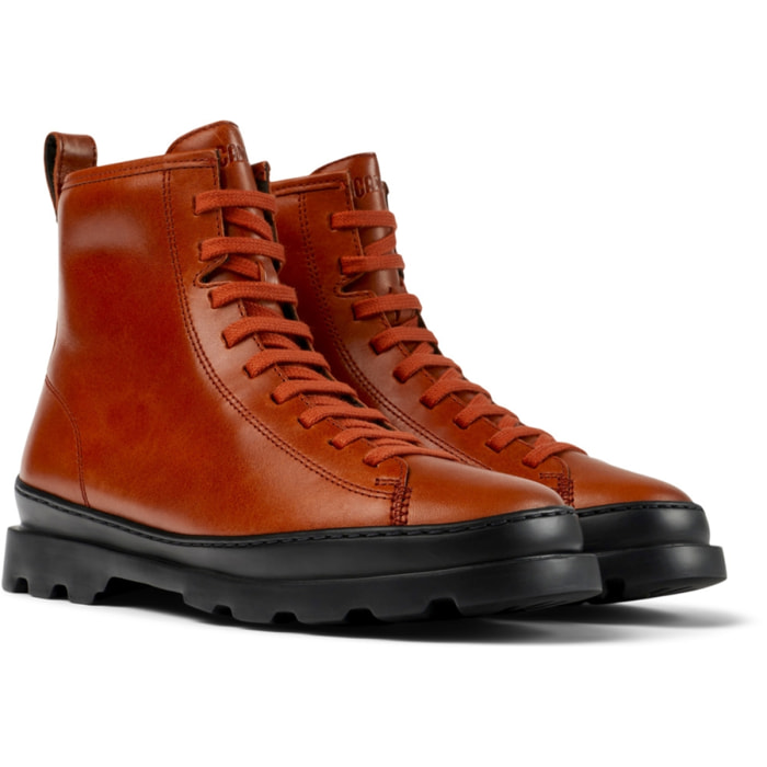 CAMPER Brutus - Stivaletti Rosso Donna
