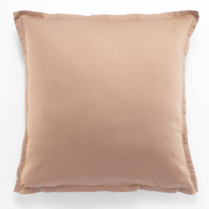 Paire de Taies D'oreiller 100% Satin De Coton 110fils Rose