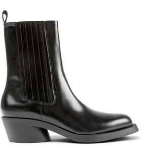 Botines - CAMPER Bonnie - Negro - Cuero liso