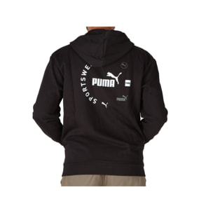 T-Shirt Puma Power Graphic F Nero