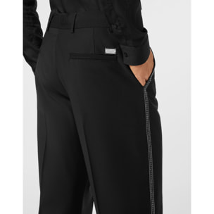 PHILIPP PLEIN Perneras de pantalón anchas