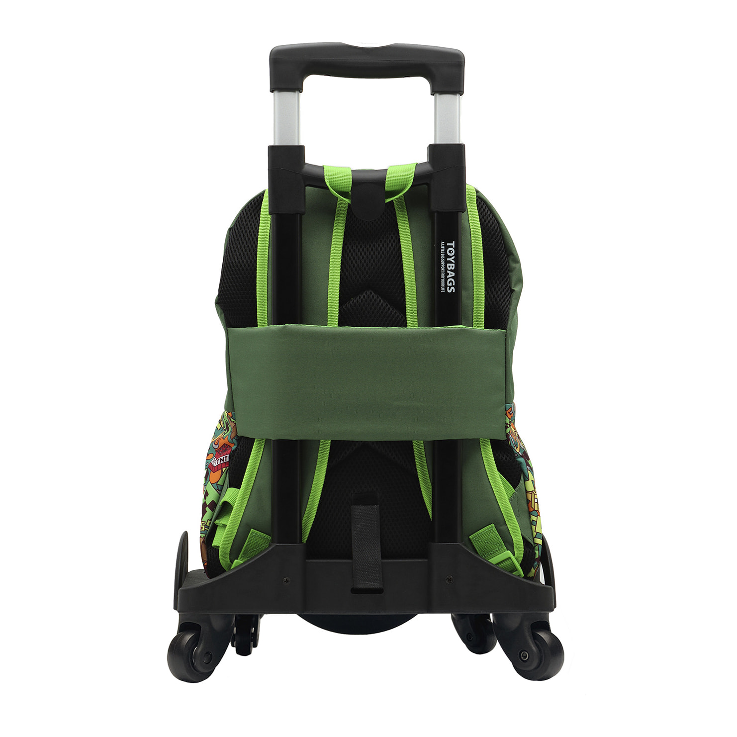 Trolley carro universal Toybags 360º. Multidireccional, 4 ruedas. Stopper antivuelco, construcción reforzada.