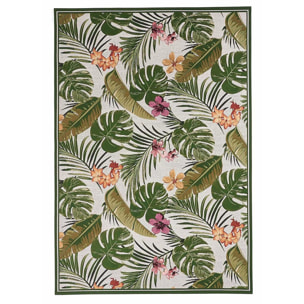 Tapis extérieur tissé kilim rectangle GADE