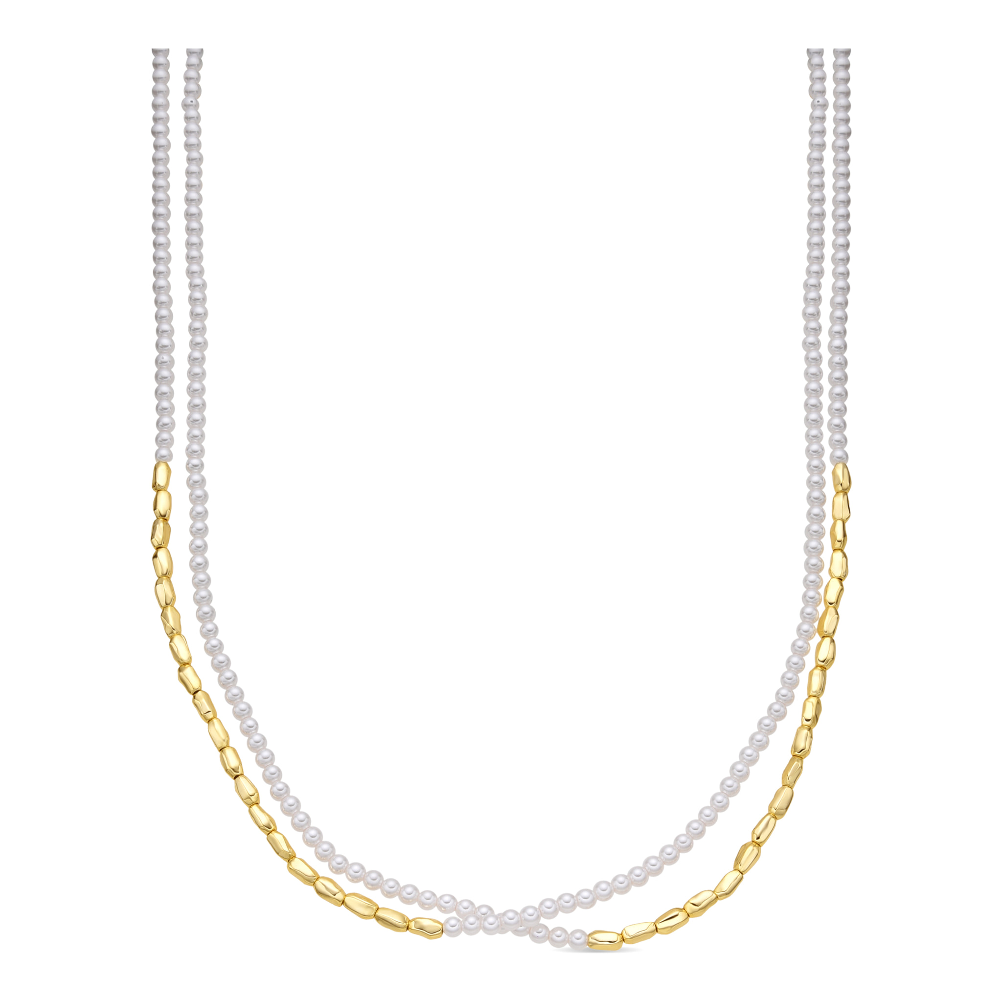 Collar Noma acabado oro amarillo 18k
