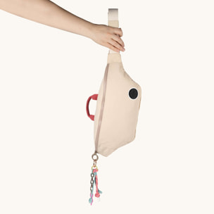 DEEP RECYCLED FW25 FANNYPACK XL C/CREAM