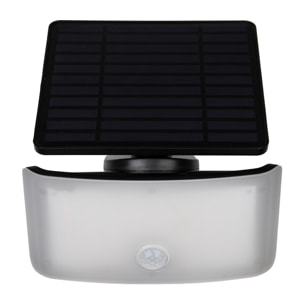 FORLIGHT Aplique de pared exterior solar Rale con sensor de presencia y crepuscular 7W
