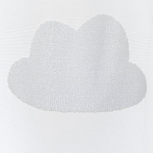 Cortina infantil "nuage" blanca 140x240cm