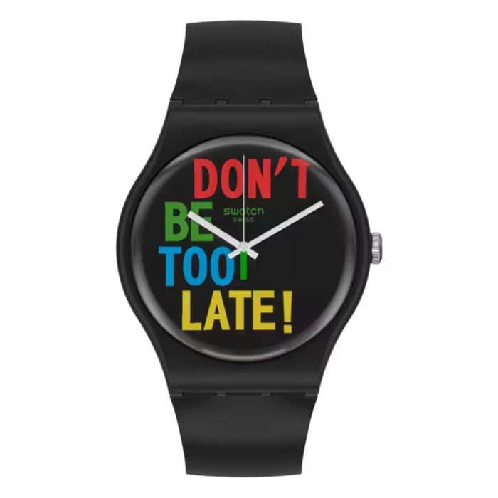 Reloj Swatch SO29B100 Hombre Analogico Cuarzo con Correa de Plastico