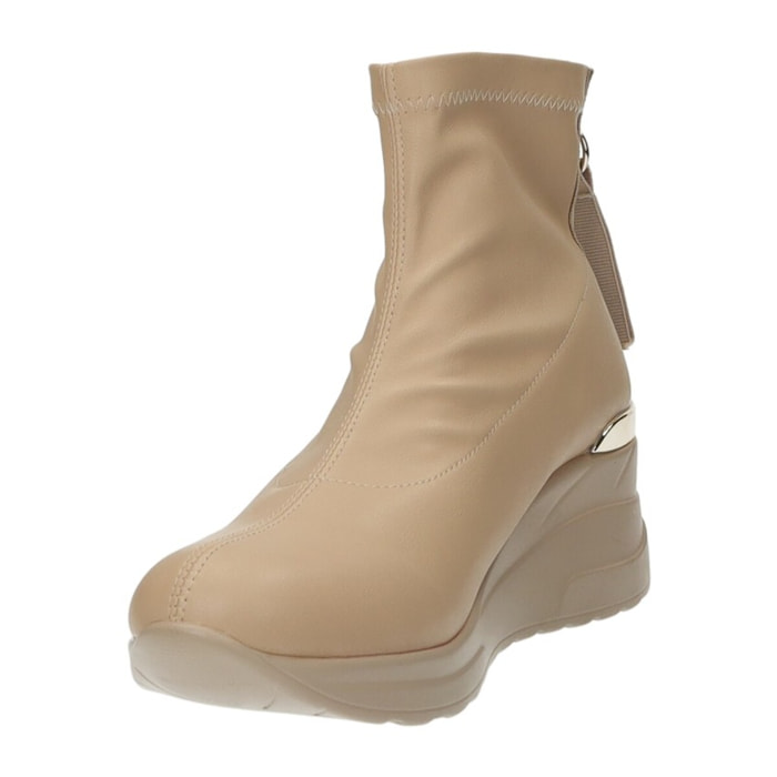 Stivaletti Donna Tata Italia Beige