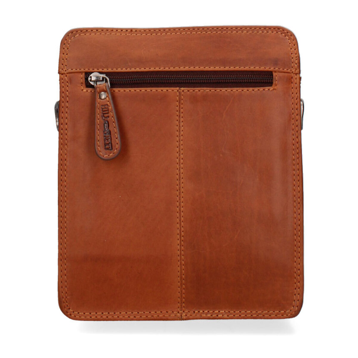 Borsa a tracolla  da uomo In Vera pelle Made in Italy 22,5x18x9 cm