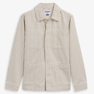 Sebago - Giacche Uomo Donna Bianco - Dorr Stripes
