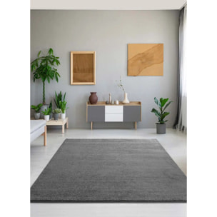 Alfombra Montana Liso Gris, varias medidas disponibles