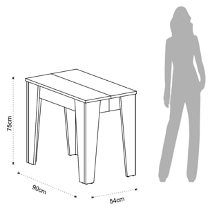 Tomasucci Table / console CHARLIE WHITE Blanc