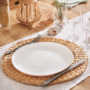 Set de platos 25 piezas Ammonite blanco - Luminarc