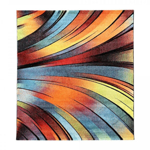 Tapis salon et chambre tissé motif géométrique HOPI