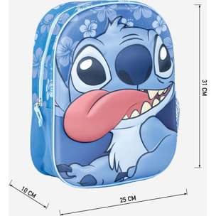 Mochila Infantil 3D Stitch