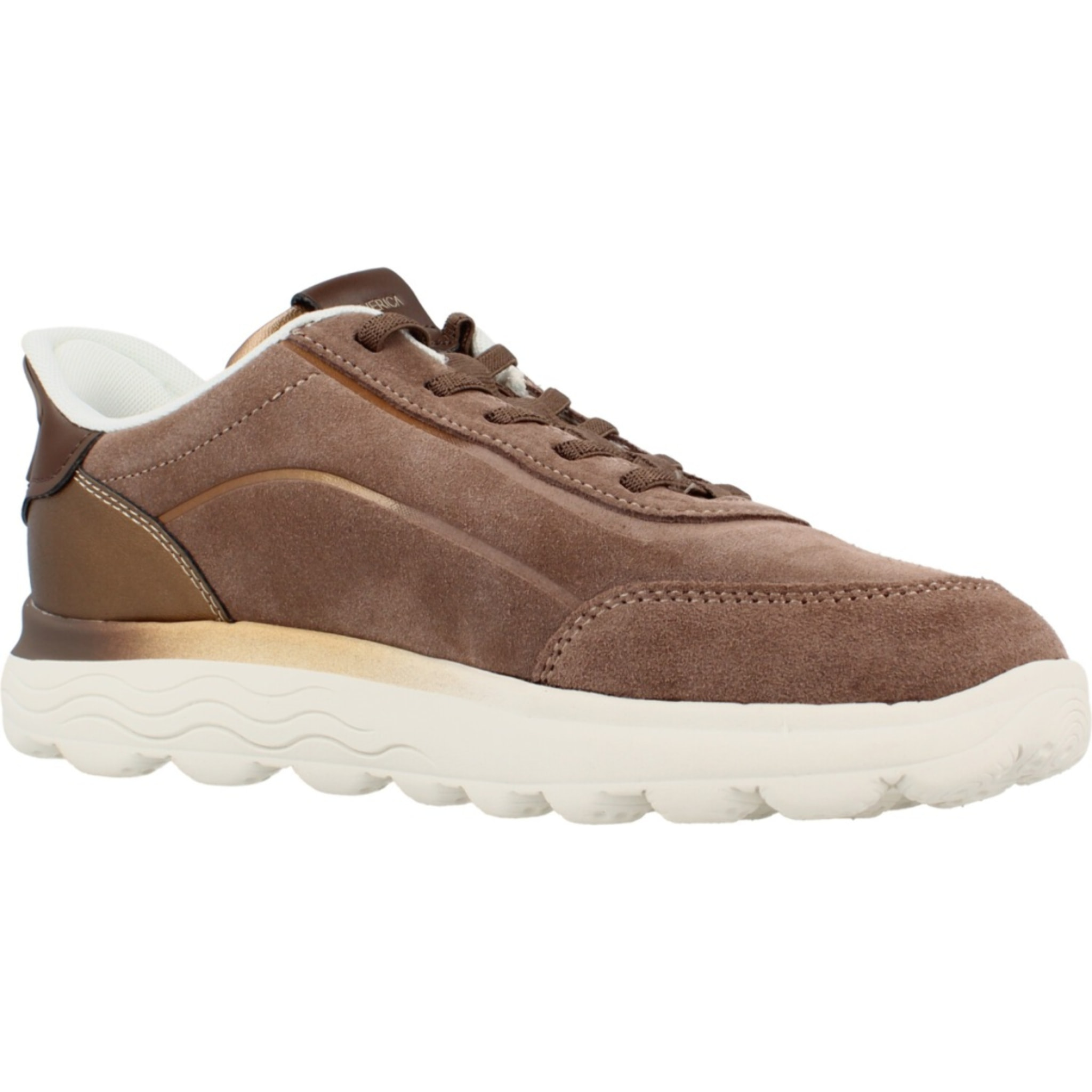 Sneakers de  Mujer de la marca GEOX  modelo D657MA 022NF MARRON CLARO