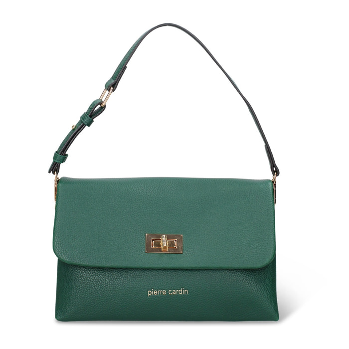 Borsa a spalla da donna - Modello Lisandra Pro - Pelle vegana PU - 25.0 x 17.0 x 10.0 cm