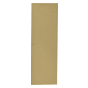 Chemin de table uni en lin, Made in France, FLORENCE , Jaune sienne