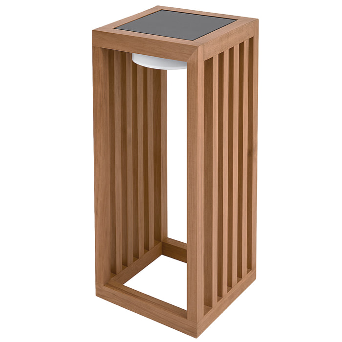 Lanterne solaire et rechargeable CHENNAI TALL H50cm