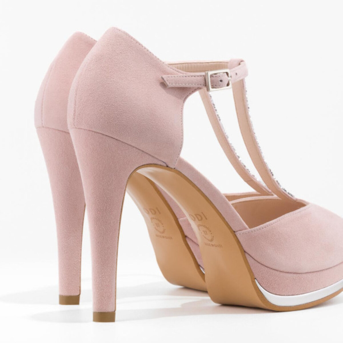 SANDALIAS DE NOVIA ROSAS PAULI