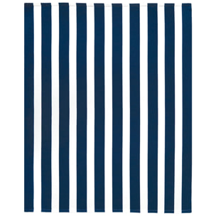 Serviette de plage microfibre - Rayada Marine - 140x170cm - 220g/m²