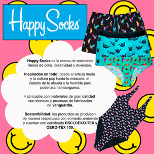 Bañador big dot rojo, Happy socks