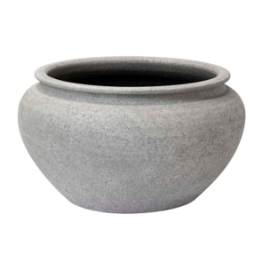 Macetero Ceramica Gris 40x40x35 Cm