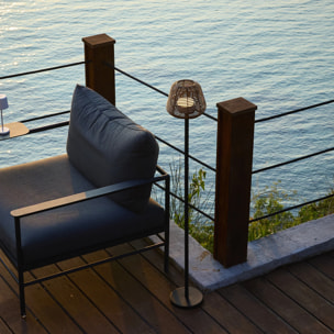 Lampadaire sans fil MIDY BOHEME H120CM