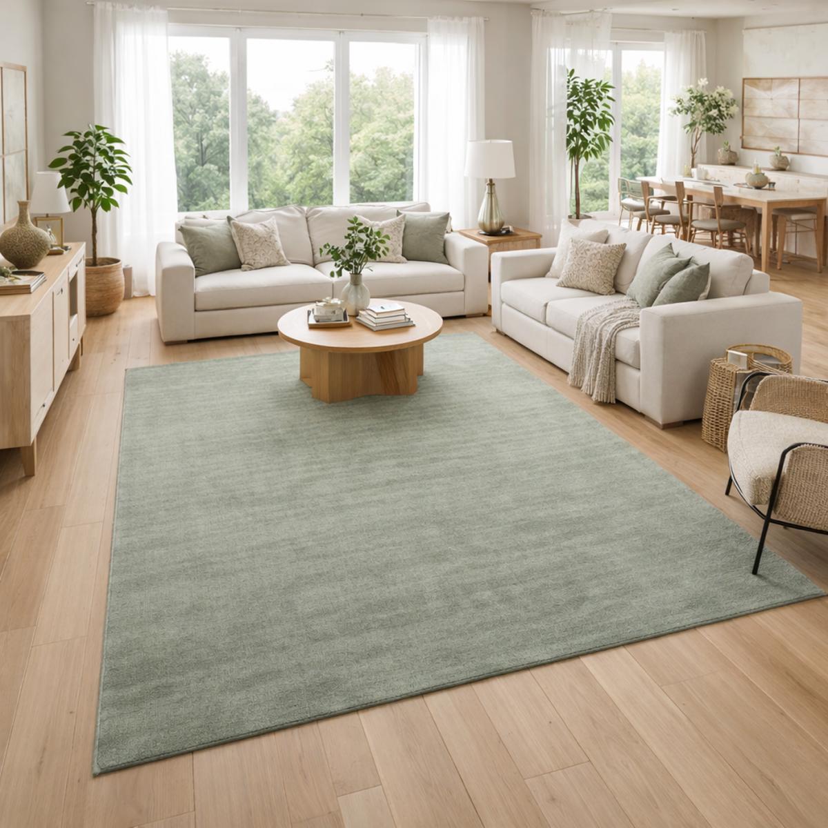 Tapis salon JACU, tapis ton sur ton moderne et contemporain