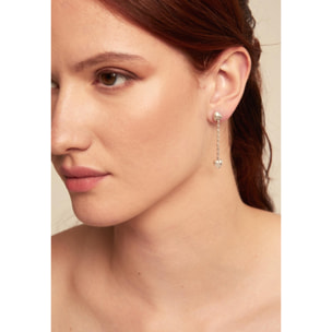 Pendiente Cupido PLATEADO U