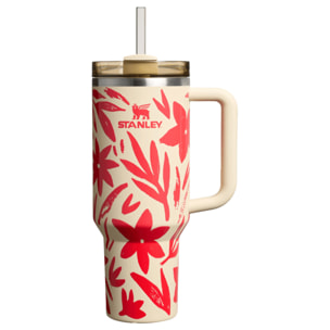 Botella de agua Isotermica - 1,18L - QUENCHER® H2.O FLOWSTATE™ TUMBLER - Resort Floral