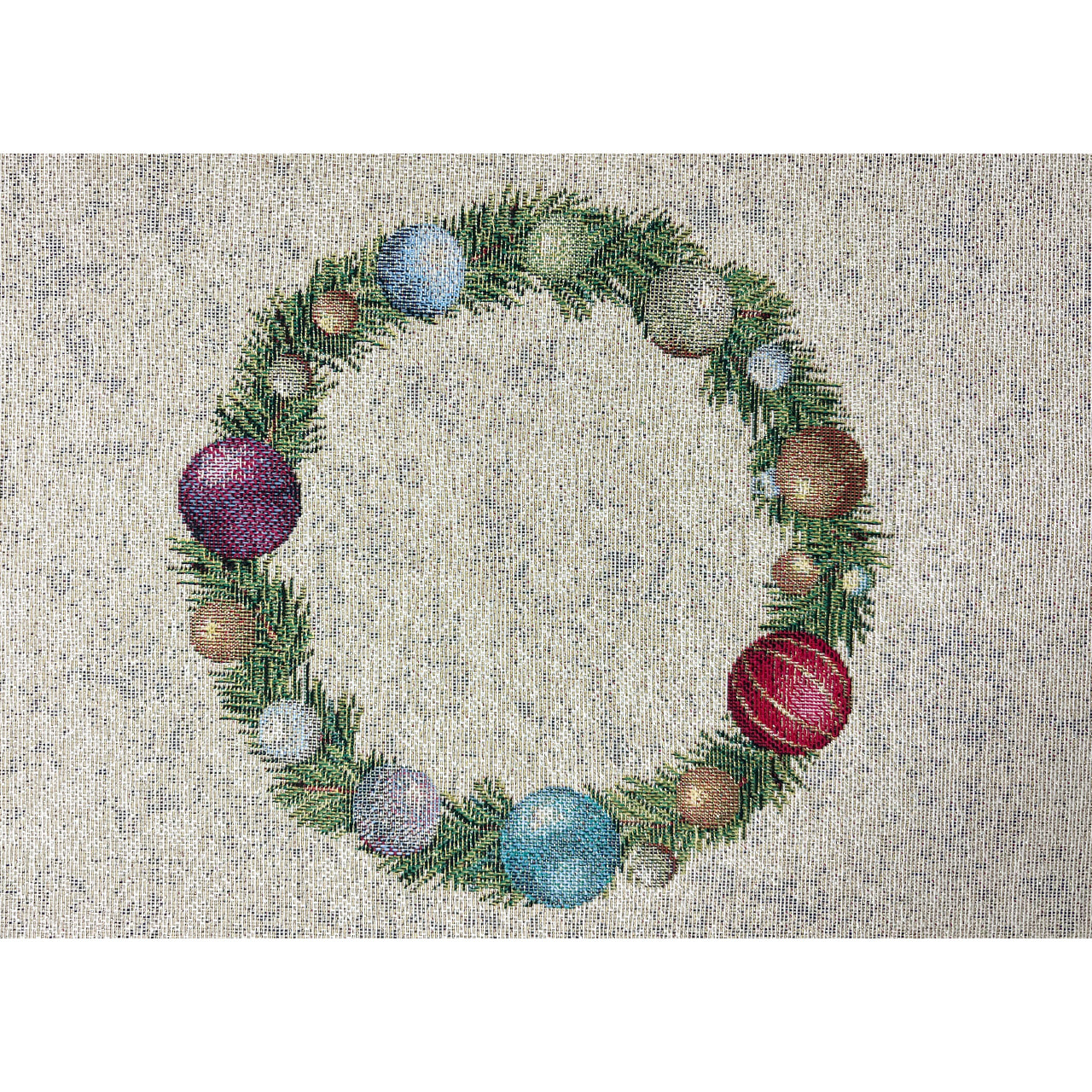 Runner Natalizio Tessuto Gobelin Disegno Soldatino 45x140