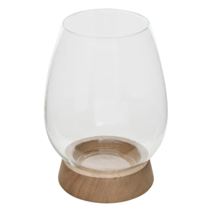 Photophore Wonj transparent 13,5x13,5cm