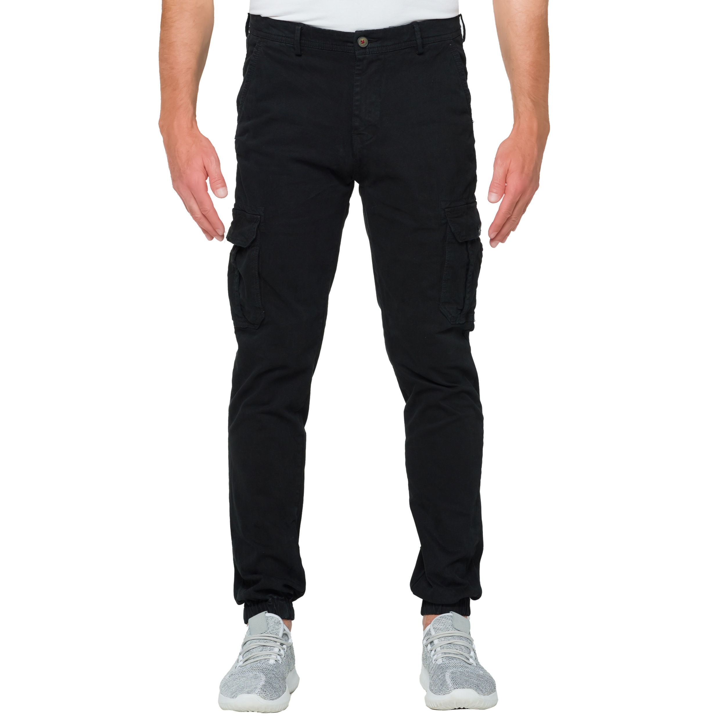 Pantalón Hot Buttered cargo Atherton negro