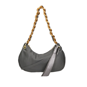 Borsa a spalla da donna In Vera pelle Made in Italy 32x14x8 cm